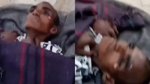 印度男子葬礼复活